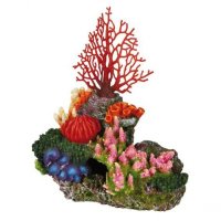 Trixie грот "коралловый риф" пластик силикон