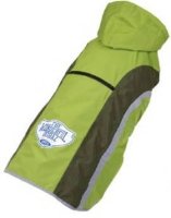 Dobaz Куртка водонепроницаемая без рукавов, капюшон, зеленая