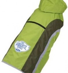 Dobaz Куртка водонепроницаемая без рукавов, капюшон, зеленая