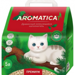 AromatiCat Древесный комкующийся наполнитель Premium