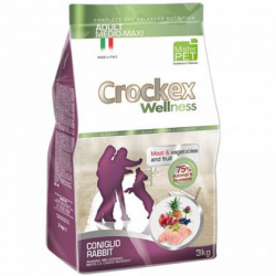 CROCKEX (КРОКЕКС) корм для средних и крупных собак кролик/рис
