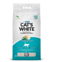 Cat's White (Кэтс Вайт) Наполнитель комкующийся с ароматом марсельского мыла для кошачьего туалета (Marseille soap)