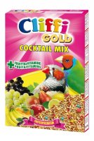 Cliffi (италия) коктейль для экзотических птиц: зерна, злаки, фрукты, овощи (cocktail mix esotici)