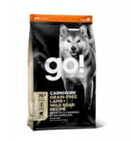 GO! (Гоу)  Беззерновой для Собак всех возрастов c Ягненком и мясом Дикого Кабана (CARNIVORE GF Lamb + Wild Boar Recipe DF  32/16)