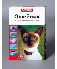 Beaphar  ошейник п бл.  для кошек 35см