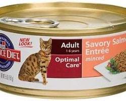Hill`s (Хилс) adult salmon консервы для кошек с лососем