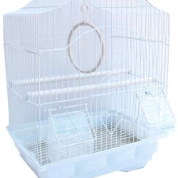 N1 клетка для птиц фигурная,укомплектованная 1,65кг (дкпа412)