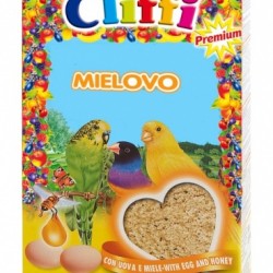 Cliffi (италия) яичный корм с медом для всех зерноядных птиц (mielovo)