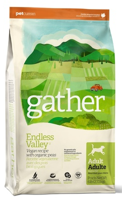 Gather (Газер) органический веганкорм для собак (endless valley vegan df)