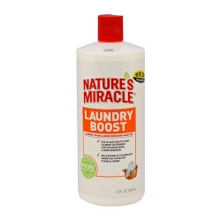 Nature’s Miracle Средство для уничтожения пятен и запахов, для стирки, 8IN1 NM LAUNDRY BOOST STAIN & ODOR ADD., 32OZ