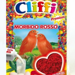 Cliffi (италия) яичный корм для красных канареек (morbido rosso)