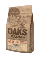 OAKs FARM (Оакс Фарм) GF сухой корм для кошек, Лосось