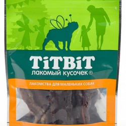 TiTBiT (Титбит) Для маленьких собак Строганина из телятины 10730