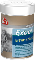 8 in 1 эксель пивные дрожжи для собак 8in1 excel brewer's yeast