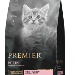Premier (Премьер) Cat Turkey Kitten (Свежее мясо индейки для котят)