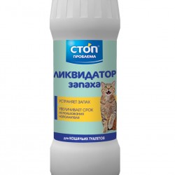 Экопром Ликвидатор запаха для кошачьих туалетов СТОП-ПРОБЛЕМА