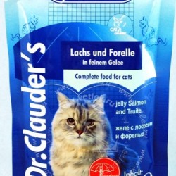 Dr.Clauder's (Доктор Клаудерс) паучи для кошек по 100 г уп 20 шт (грузится только упаковкой, цена указана за шт.)