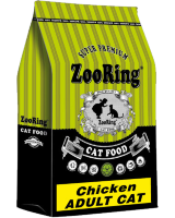 ZooRing (Зооринг) Adult Cat Chicken Цыпленок с пребиотиком (для взрослых кошек)