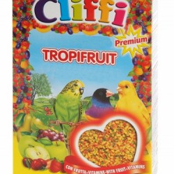 Cliffi (италия) яичный корм с фруктами для всех зерноядных птиц (tropifruit)