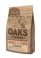 OAKs FARM (Оакс Фарм) GF сухой корм для кошек, Белая рыба