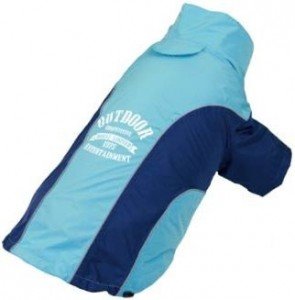 Dobaz Куртка водонепроницаемая, съемная подстежка,  с руковом, голубая, утепленная