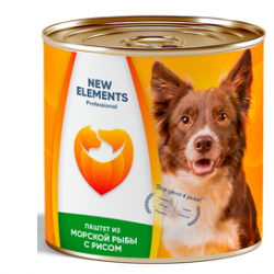 NEW ELEMENTS (Нью Элементс) Консервированный корм для собак 