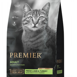 Premier (Премьер) Cat Lamb&Turkey ADULT (Свежее мясо ягненка с индейкой для кошек)