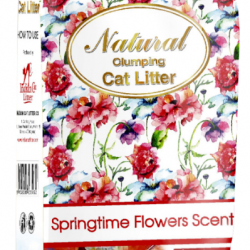Indian Cat Litter Аромат №3 Весенние цветы наполнитель бентонит