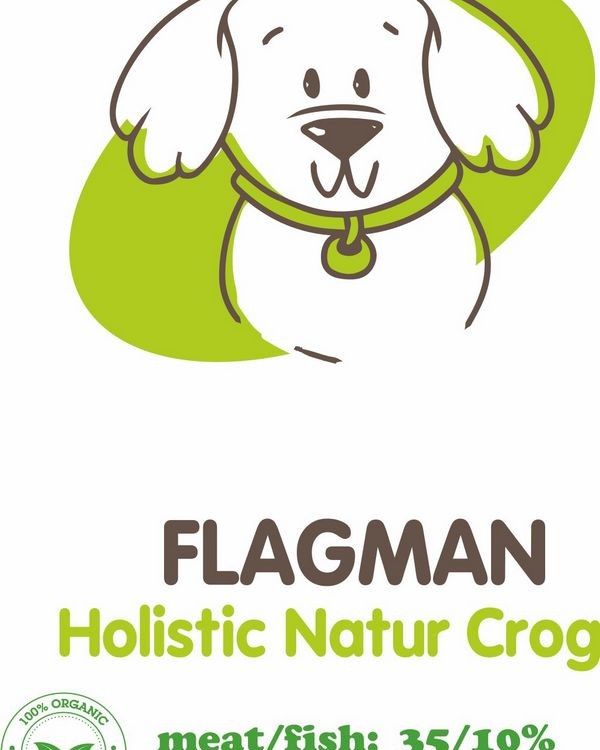 Acari Сiar (Акари Киар) Flagman Holistic Natur Grog для собак с тыквой мелкая/средняя гранула