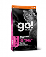 GO! (Гоу)  Для Котят и Кошек с Цельной Курицей, фруктами и овощами (SKIN + COAT Chicken Recipe for Cats 32/20)