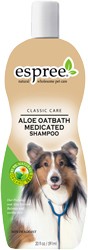 Espree шампунь с алоэ и протеинами овса для собак и кошек clc aloe oatbath medicated shampoo