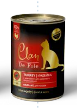 Clan (Клан) de file консервы для кошек 340 г