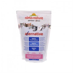 Almo Nature (Алмо Натур) корм (55 % мяса) для кошек (alternative) со свежим лососем