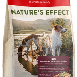 Mera (Мера) NATURE'S EFFECT ENTE&KARTOFFEL (запеченный корм для  взр. собак с уткой ,розмарином,морковью и картофелем)