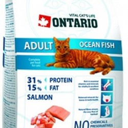 Ontario (Онтарио) для взрослых кошек с морской рыбой