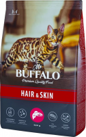 Mr.Buffalo (Мр.Буффало) HAIR & SKIN лосось для кошек