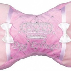 Trixie игрушка косточка princess, плюш, розовый