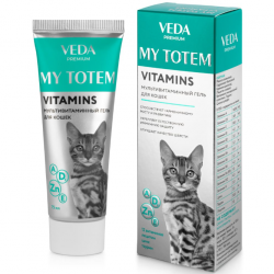 Веда MY TOTEM VITAMINS мультивитаминный гель для кошек