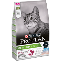 ПРОПЛАН (PROPLAN) для стерил. кошек и кастр. котов, с высоким содержанием трески и форелью