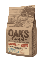OAKs FARM (Оакс Фарм) GF сухой корм для щенков до 4мес мелк.и карл.пород, Лосось