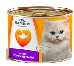 NEW ELEMENTS (Нью Элементс) Консервированный корм для кошек 
