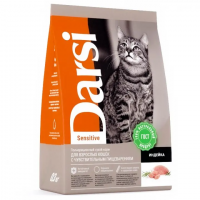 Darsi (Дарси) Sensitive сухой корм для кошек со вкусом индейки