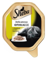 Sheba Консервы для кошек Delicatesso фрикассе 85 г