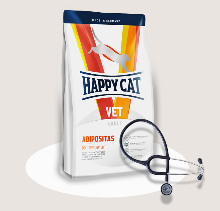 Happy cat (Хэппи кэт) Диета  Adipositas (избыточный вес)
