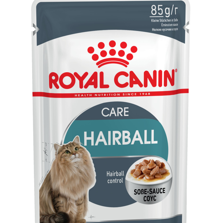 Royal Canin (Роял Канин) hairball care (в соусе) хэйрболл кэа