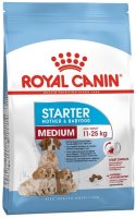 Royal Canin (Роял Канин) medium starter mother & babydog питание для щенков в период отъема до 2-месячного возраста; питание для сук в последней трети беременности и во время лактации