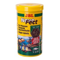 JBL (ДЖБЛ) NovoFect - Корм в форме таблеток для растительноядных аквариумных рыб и креветок