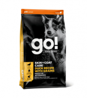 GO! (Гоу)  Для Щенков и Собак с Цельной Уткой и овсянкой (SKIN + COAT CARE Duck Recipe With Grains for dogs 22/12)
