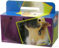Вака переноска картонная для кроликов и морских свинок