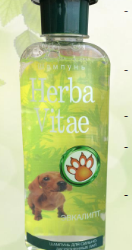 herba vitae шампунь для сильно загрязненных лап